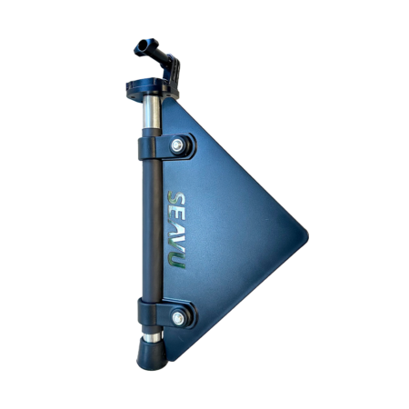 Gopro 或 DJI 运动相机的配重和鳍片可用作钓鱼和水下检查的落地相机