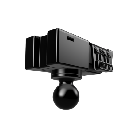 球形安装配件，用于将 Seavu Explorer 连接至 B 型 RAM 安装座。