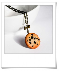 Collier cookie fimo